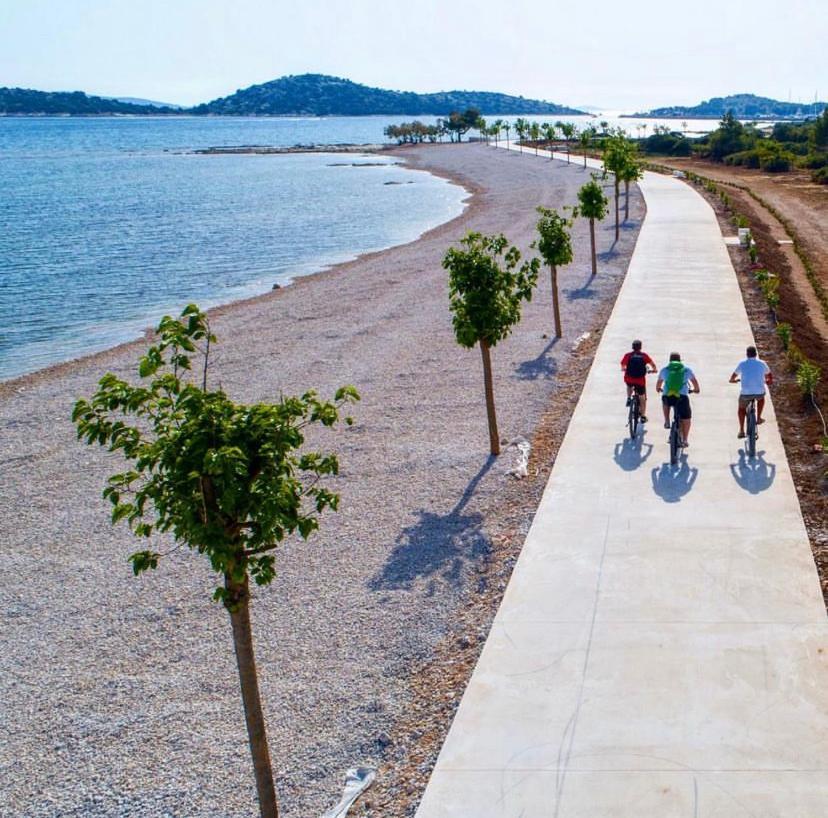 Azul Vodice Lägenhet Exteriör bild